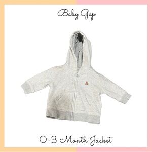 Baby Gap Gray Hooded Jacket